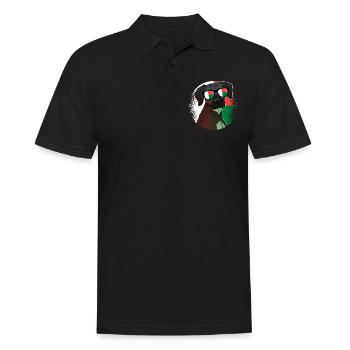 Macédoine - Polo Homme - noir - Devant - Kai (181cm)