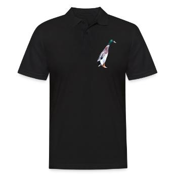 Les canards qui courent sont des compagnons parfaits pour les jardiniers - Polo Homme - noir - Devant - Kai (181cm)