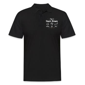 Cavalier Cavalier Chevaux - Polo Homme - noir - Devant - Kai (181cm)
