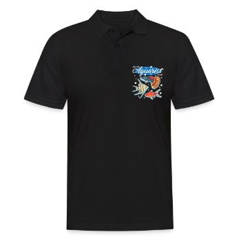 Aquarium Aquaristics Aquariist Ornemental Fish Gift - Polo Homme - noir - Devant - Kai (181cm)