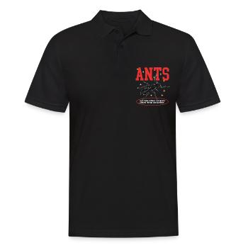 Fourmis Ferme Fourmi Formicarium Cadeau - Polo Homme - noir - Devant - Kai (181cm)