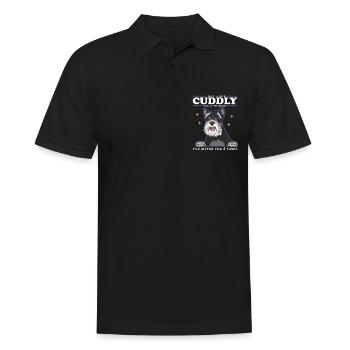 Schnauzer miniature propriétaire Schnauzer chiens cadeau - Polo Homme - noir - Devant - Kai (181cm)