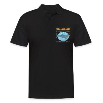 Requins-baleines Requin-baleine | Cadeau cool de requins-baleines - Polo Homme - noir - Devant - Kai (181cm)