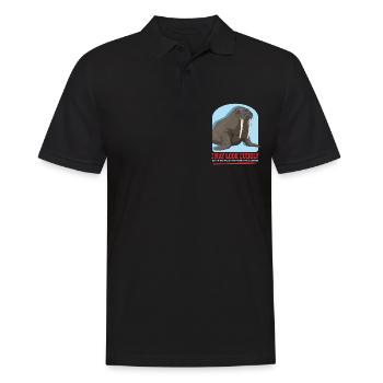 Cadeau de morse morse - Polo Homme - noir - Devant - Kai (181cm)