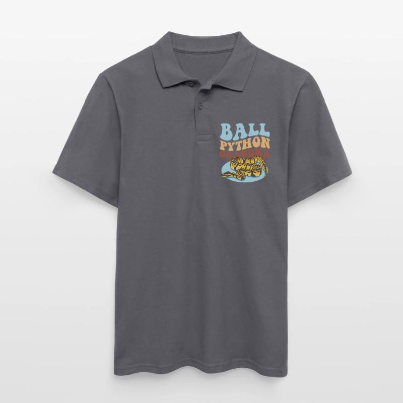 Roi Python Mamie Python Serpent Cadeau Polo Homme