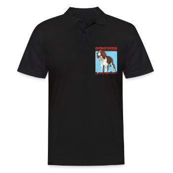 English Springer Spaniel Geschenk - Männer Poloshirt - Schwarz - Vorne - Kai (181cm)