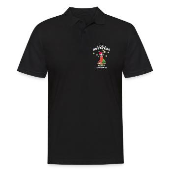 Noël Danemark, phare Bovbjerg - Polo Homme - noir - Devant - Kai (181cm)