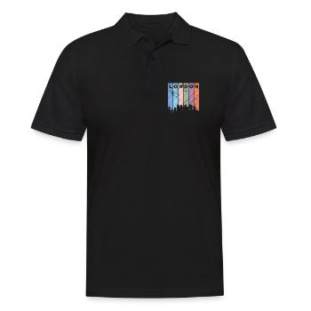 Londres - Polo Homme - noir - Devant - Kai (181cm)