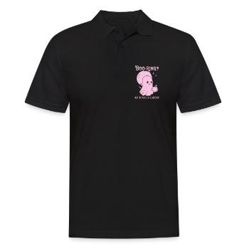 Funny Teacher Skeleton Halloween Classroom - Men's Polo Shirt - black - Front - Kai (181cm)