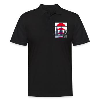 Cologne Cathedral Germany City Skyline Home Love - Men's Polo Shirt - black - Front - Kai (181cm)