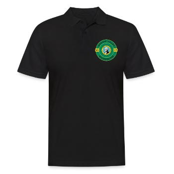Spokane Valley Washington Flag USA Souvenir de voyage - Polo Homme - noir - Devant - Kai (181cm)