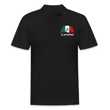 Zapopan Mexique Flag Skyline Silhouette Voyage - Polo Homme - noir - Devant - Kai (181cm)