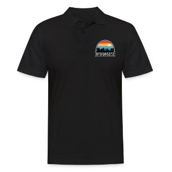 Bydgoszcz Pologne Flag Skyline Souvenir de voyage - Polo Homme - noir - Devant - Kai (181cm)