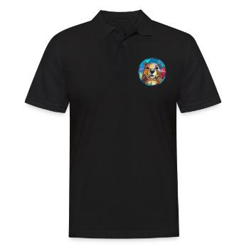 Und täglich grüßt Murmeltier Bunte Karikatur Kawaii An - Männer Poloshirt - Schwarz - Vorne - Kai (181cm)