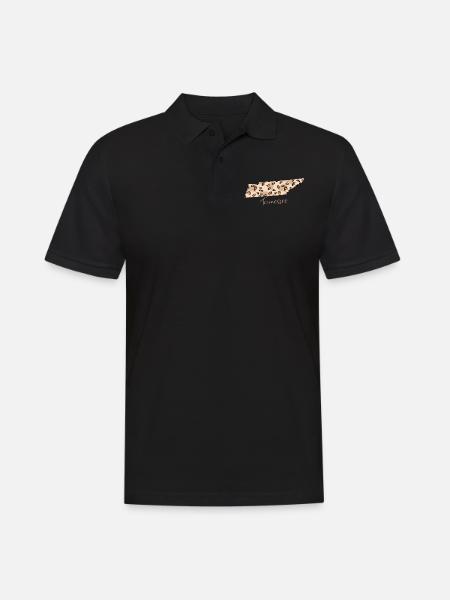 Tennessee Leo State Tennessee - Men's Polo Shirt - black