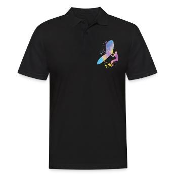 Wing Foil Wingsurfing Woman Foil Wing - Polo Homme - noir - Devant - Kai (181cm)