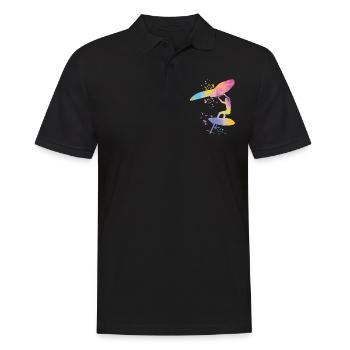Wing Foil Wingsurfing Man Foil Wing - Polo Homme - noir - Devant - Kai (181cm)