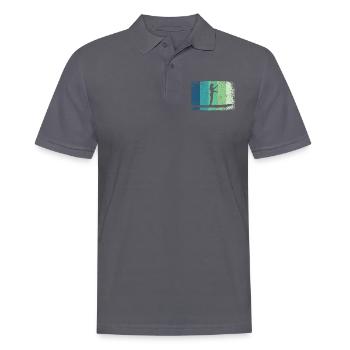 Stand Up Paddling Stand Up Board Sup - Männer Poloshirt - Anthrazit - Vorne - Nico (186cm)