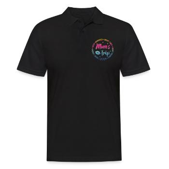 Week-end entre filles : sortie des mères 2024 - Polo Homme - noir - Devant - Kai (181cm)