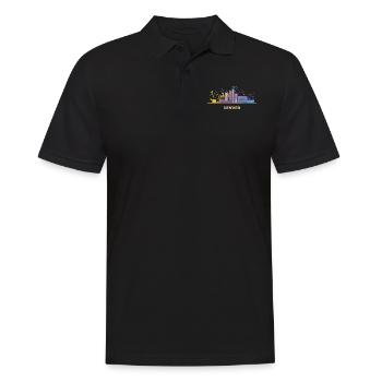 Denverites Skyline Denver - Polo Homme - noir - Devant - Kai (181cm)