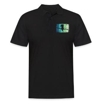 Plongeur en eau synchronisé High Diver - Polo Homme - noir - Devant - Kai (181cm)