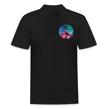Le cancer a choisi la mauvaise sorcière cancer de la thyroïde - Polo Homme - noir - Devant - Kai (181cm)