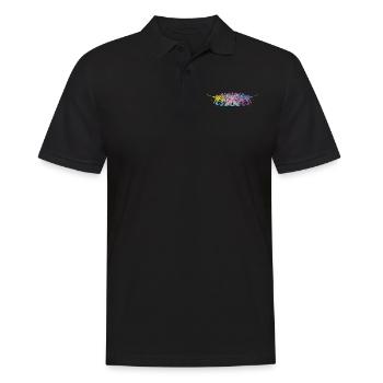 Eishockeyspieler Jungen Eishockey - Männer Poloshirt - Schwarz - Vorne - Kai (181cm)