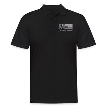 Strange coaches form character coaches - Men's Polo Shirt - black - Front - Kai (181cm)