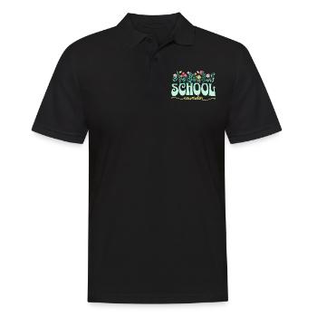 Schulbehörde Schulberater - Männer Poloshirt - Schwarz - Vorne - Kai (181cm)