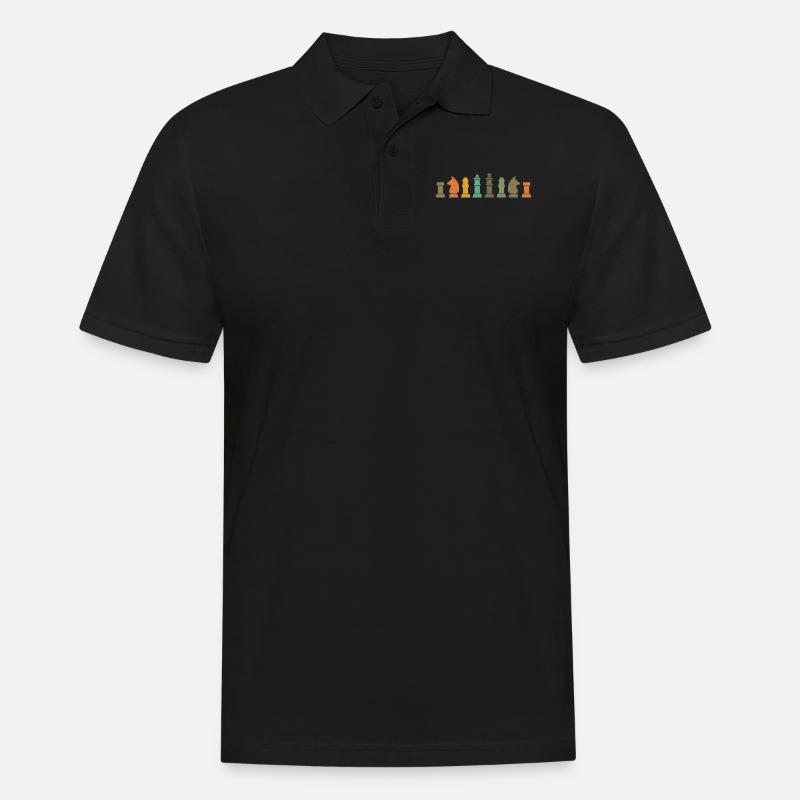 Chess player chess master chess - Men's Polo Shirt - black