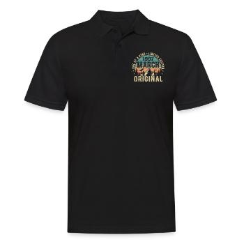 Légendaire depuis mars 1997 - anniversaire mars 1997 - Polo Homme - noir - Devant - Kai (181cm)