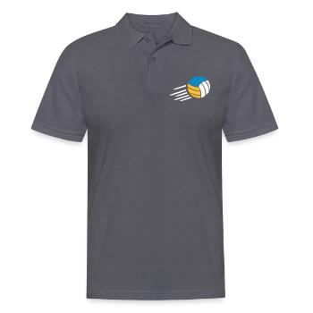 Beach-volley - Polo Homme - charbon - Devant - Nico (186cm)