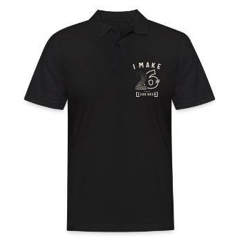 I Make 26 Birthday 26 Years Old - Men's Polo Shirt - black - Front - Kai (181cm)