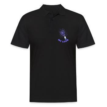 Déclaration de raquette Padel Serve Déclaration Sport - Polo Homme - noir - Devant - Kai (181cm)