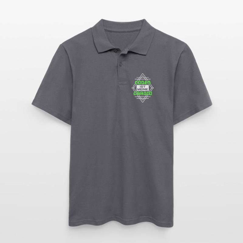 Coden Statement Developer Computerfreak Skripting Männer Poloshirt