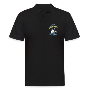 Jena_ _kaempfen_und_siegen_No - Polo Homme - noir - Devant - Kai (181cm)