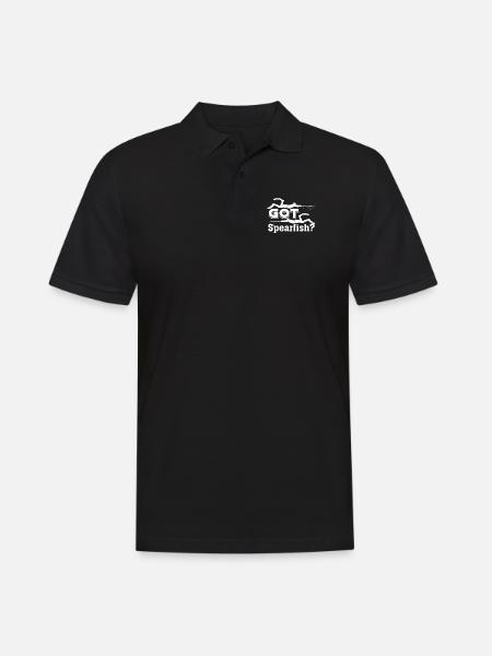 Spearfishing Got Spearfish - Men's Polo Shirt - black
