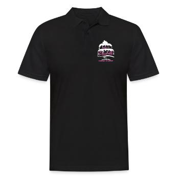 Cake Decorator Born To Cake Decorator - Men's Polo Shirt - black - Front - Kai (181cm)