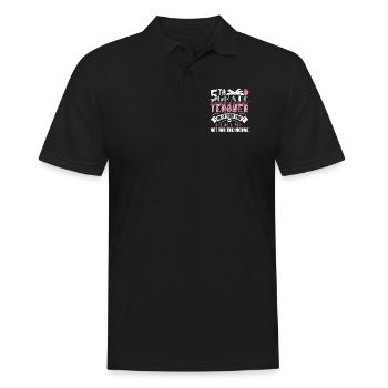 5th Grade Teacher In It For The Outcome - Men's Polo Shirt - black - Front - Kai (181cm)