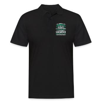 Being A Glazier Is Not An Accident - Men's Polo Shirt - black - Front - Kai (181cm)