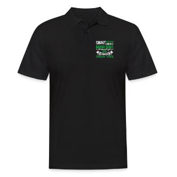 Radiologist Smart Radiologist - Men's Polo Shirt - black - Front - Kai (181cm)