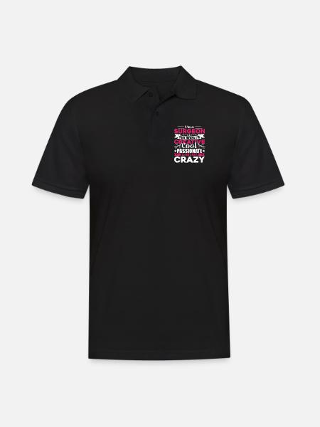 Surgeon Cool And Crazy Surgeon - Men's Polo Shirt - black