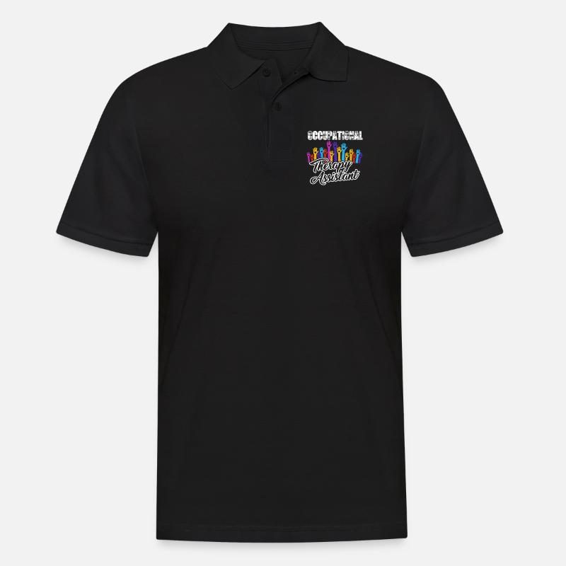 Occupational Therapy Assistant - Men's Polo Shirt - black