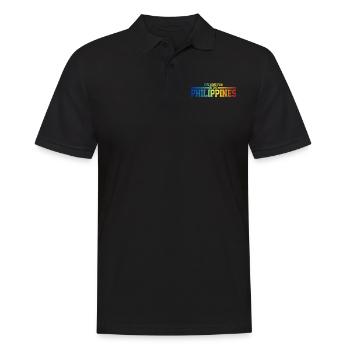 Philippinen Spass - Männer Poloshirt - Schwarz - Vorne - Kai (181cm)