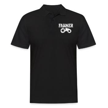 Bauer - Männer Poloshirt - Schwarz - Vorne - Kai (181cm)