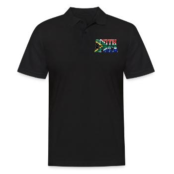 Afrique du Sud - Polo Homme - noir - Devant - Kai (181cm)
