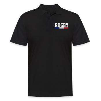 Rugby France - Polo Homme - noir - Devant - Kai (181cm)