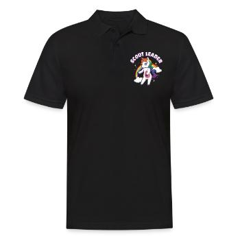 Scouting - Männer Poloshirt - Schwarz - Vorne - Kai (181cm)
