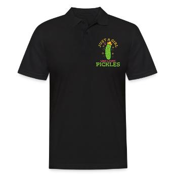 Concombre végétal - Polo Homme - noir - Devant - Kai (181cm)