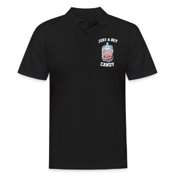 Trucs ou bonbons Halloween - Polo Homme - noir - Devant - Kai (181cm)